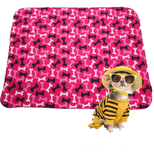 factory production  printed plush throw pet blanket